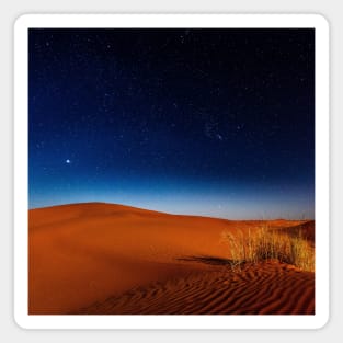 SCENERY 18 - Night Desert Sand Dune Landscape Magnet